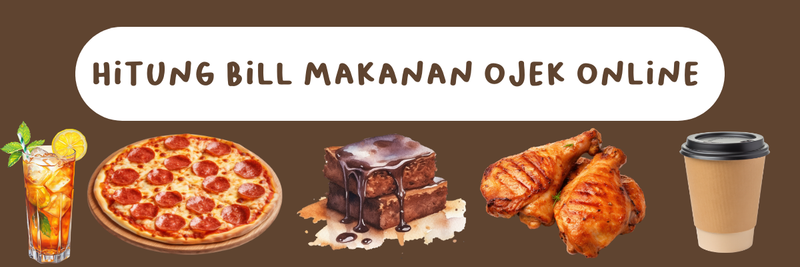 Highlight image for FREE - Hitung Bill Makanan Ojek Online