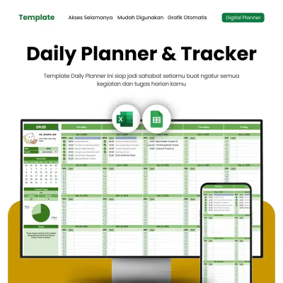 image for Daily Planner & Tracker button