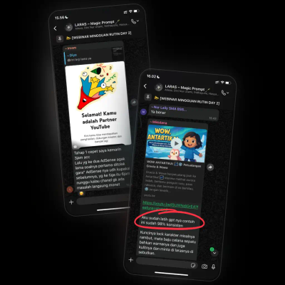 image for Laras Magic Prompt Veo 3 button