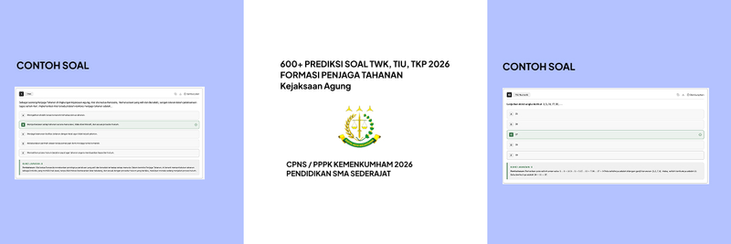 Highlight image for TRYOUT FORMASI CPNS PENJAGA TAHANAN KEJAKSAAN AGUNG 2026