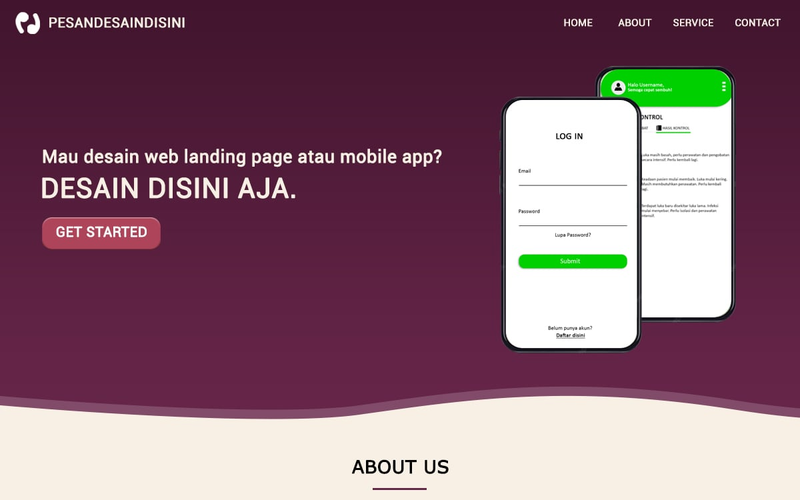 Highlight image 1 for [FREE] Konsultasi Desain Web Landing Page