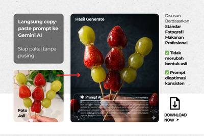 image for [FREE] Prompt AI Siap Pakai untuk UMKM F&B button