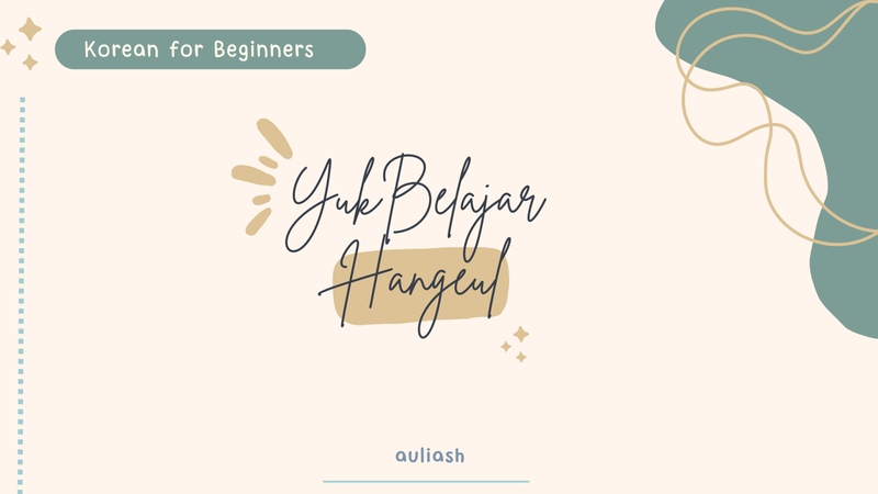 Highlight image for [PART 1] Free Materi: Yuk Belajar Hangeul