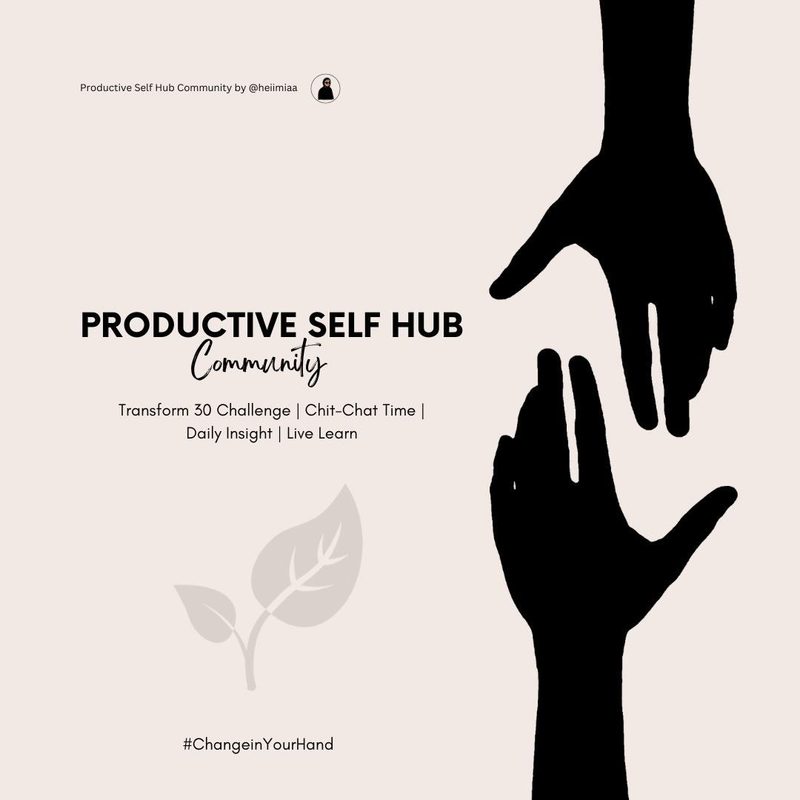 Highlight image for [Whaatsap Group] Productive Self Hub