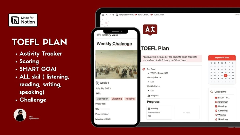 Highlight image for TOEFL Plan + Recording dan Materi Webinar