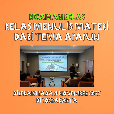 Nulis Materi Dari Tema