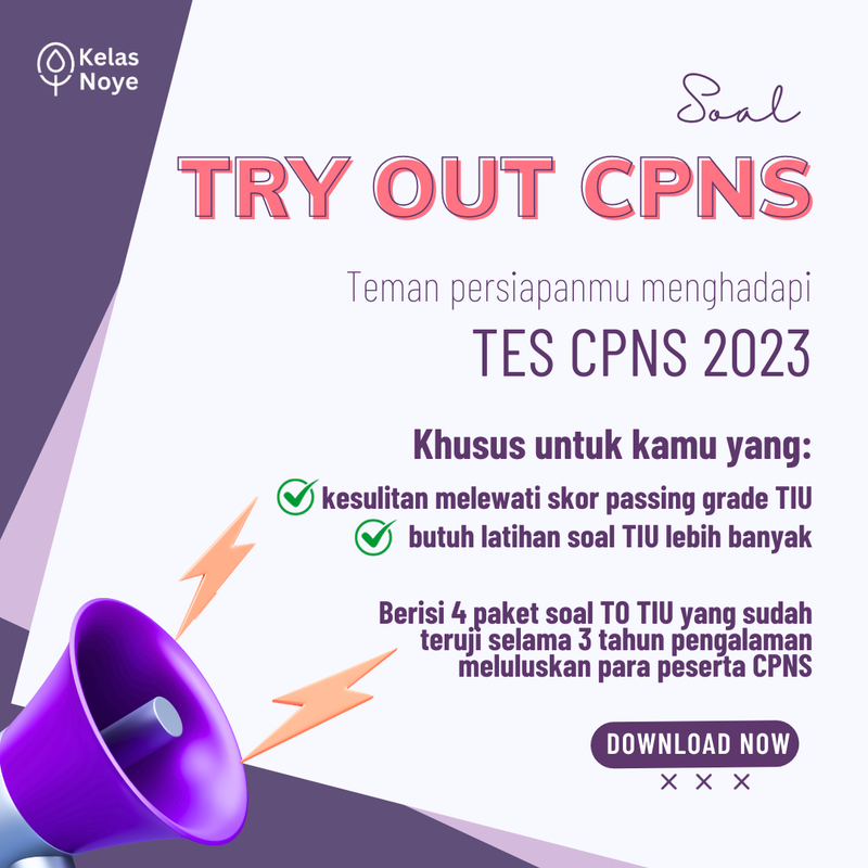 Highlight image 1 for Soal Try Out CPNS