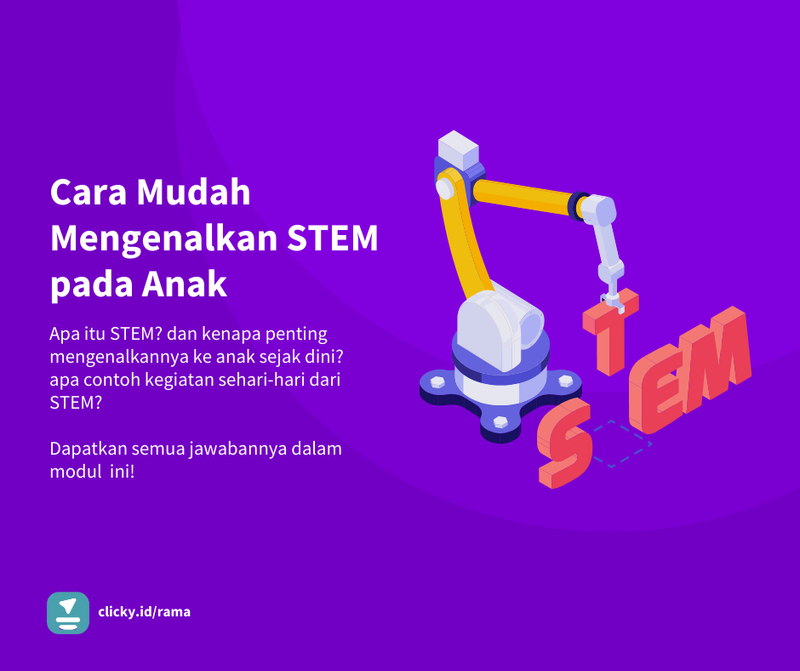 Highlight image for [FREE] Modul Cara Mudah Mengenalkan STEM pada Anak 