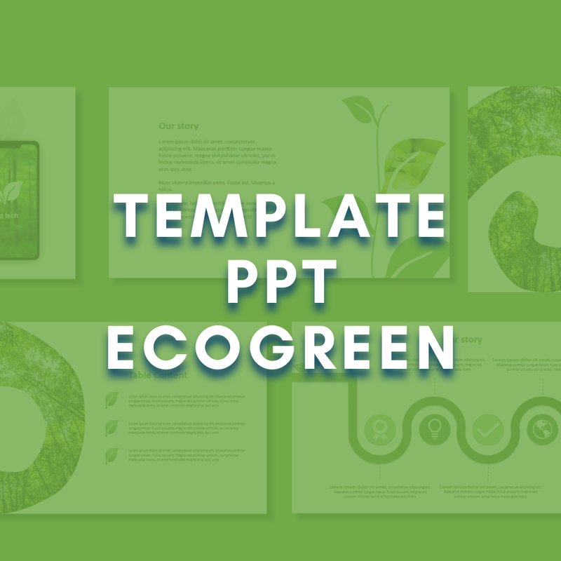 Highlight image for TEMPLATE POWER POINT TEMA ECOGREEN