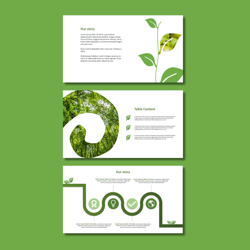 Highlight image for TEMPLATE POWER POINT TEMA ECOGREEN