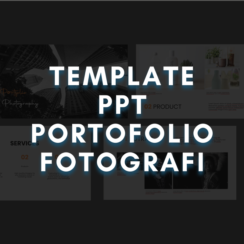 Highlight image for [FREE] Template Portofolio Fotografi 