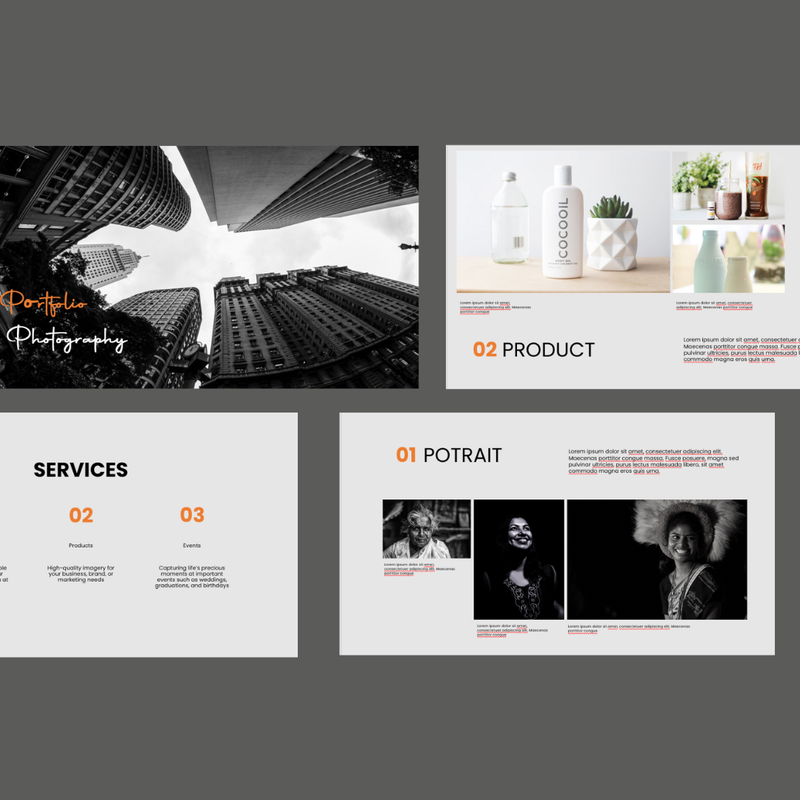 Highlight image for [FREE] Template Portofolio Fotografi 