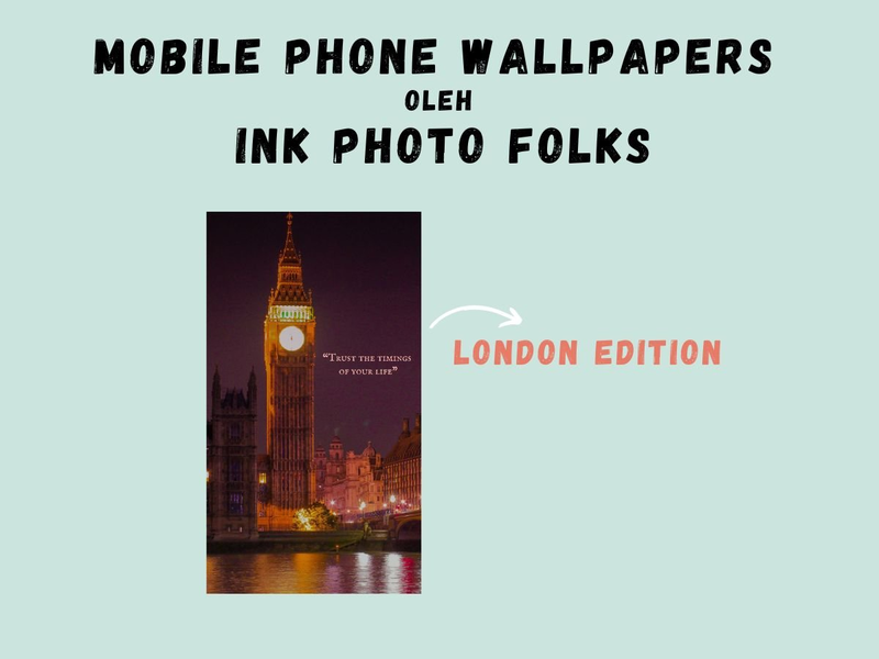 Highlight image for FREE Wallpaper London dengan Quote