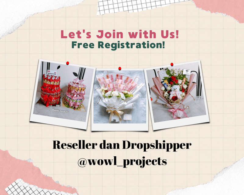 Highlight image 1 for FREE! Join Reseller & Dropshipper Usaha Buket dan Sketsa Wajah @Wowl_Projects