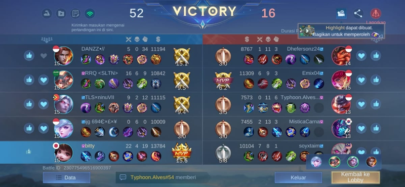 Highlight image for Jasa Mabar Mobile Legends Classic/Rank/Magic Chess