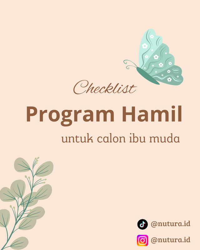 Highlight image for [FREE] Template Checklist Program Hamil untuk Ibu Muda 