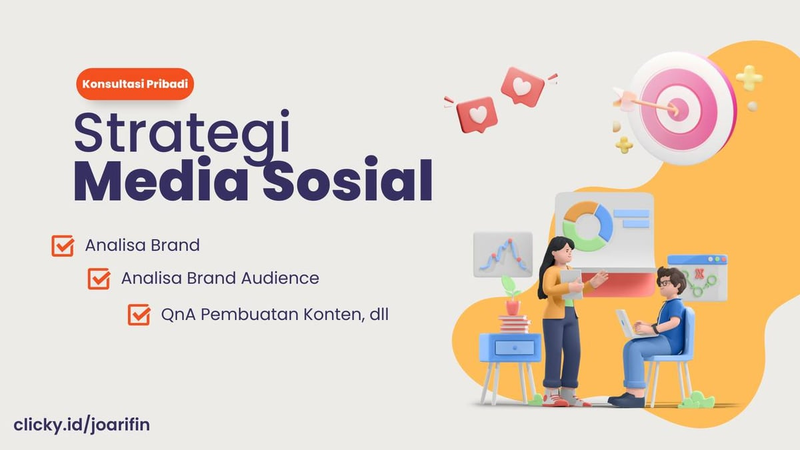 Highlight image for Konsultasi pribadi manajemen dan strategi media sosial