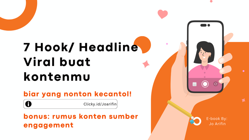 Highlight image for [gratis] 7 Hooks/ headline viral buat kontenmu + bonus rumus konten buat naikin engagement