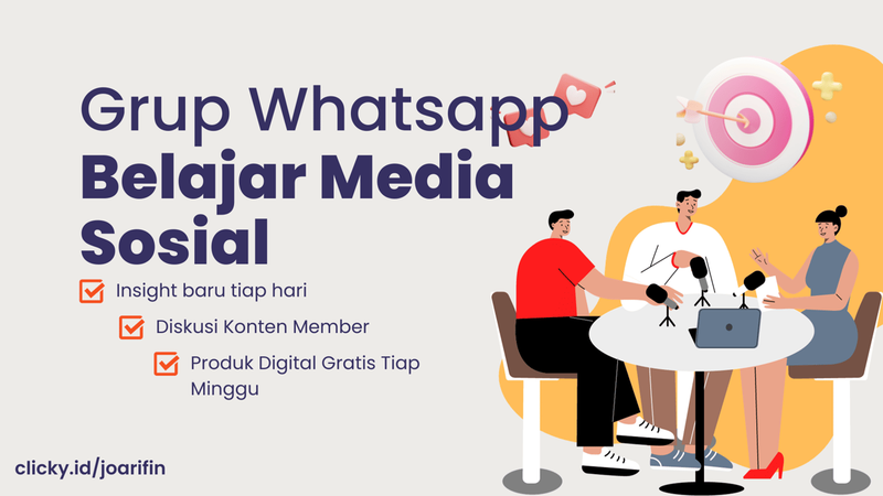 Highlight image for [Gratis] Belajar Media Sosial di Whatsapp