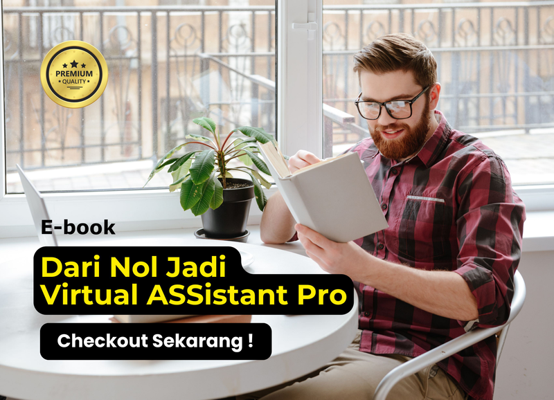 Highlight image for [E-Book Premium] - Dari Nol Jadi Virtual Assistant Pro : Panduan & Template Lengkap untuk Virtual Assistant