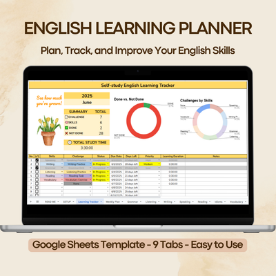 image for English Learning Planner Template | 30 Hari Belajar Bahasa Inggris button