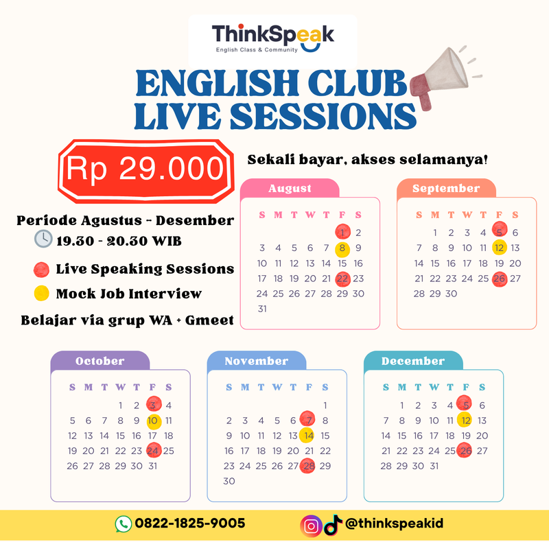 Highlight image 1 for Group WhatsApp English Speaking Club 