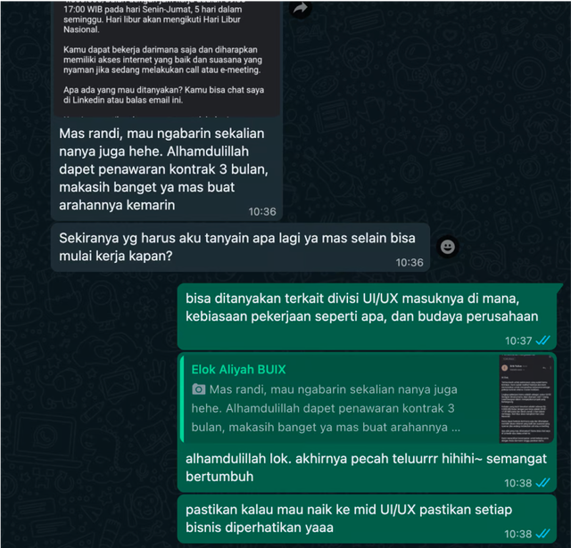 Image 2 for Bukti Peserta Mendapat Project Real atau Keterima di Perusahaan