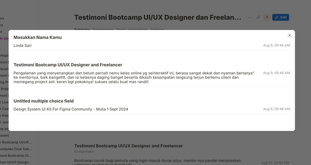 Image 3 for Bukti Peserta Mendapat Project Real atau Keterima di Perusahaan