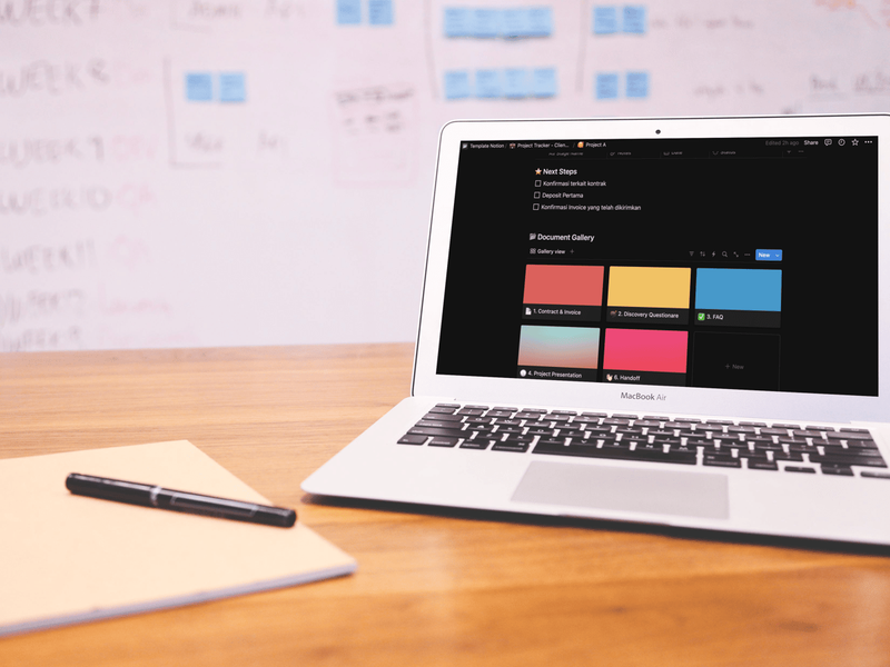 Highlight image for Project Tracker for Client - Notion Template