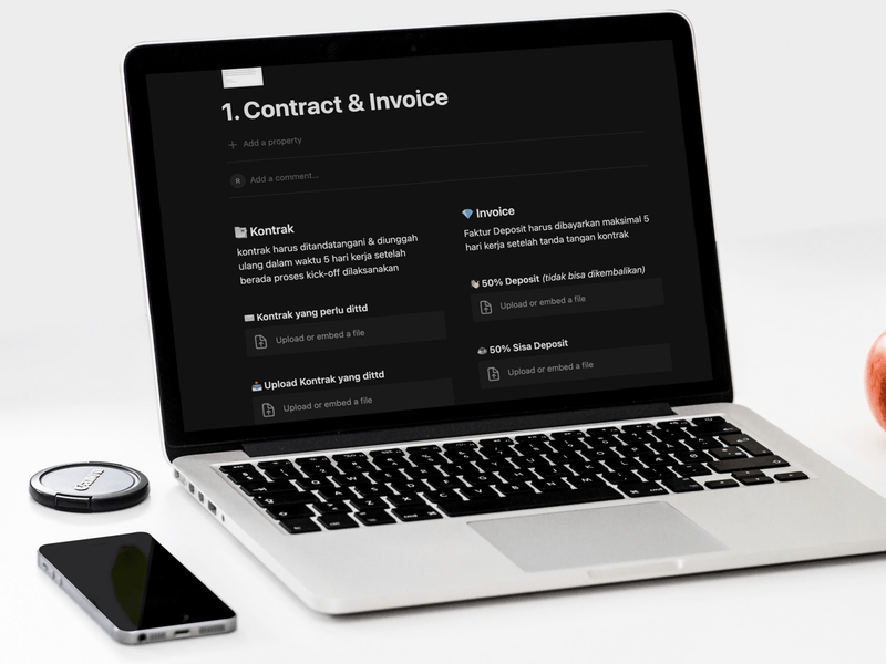 Highlight image for Project Tracker for Client - Notion Template