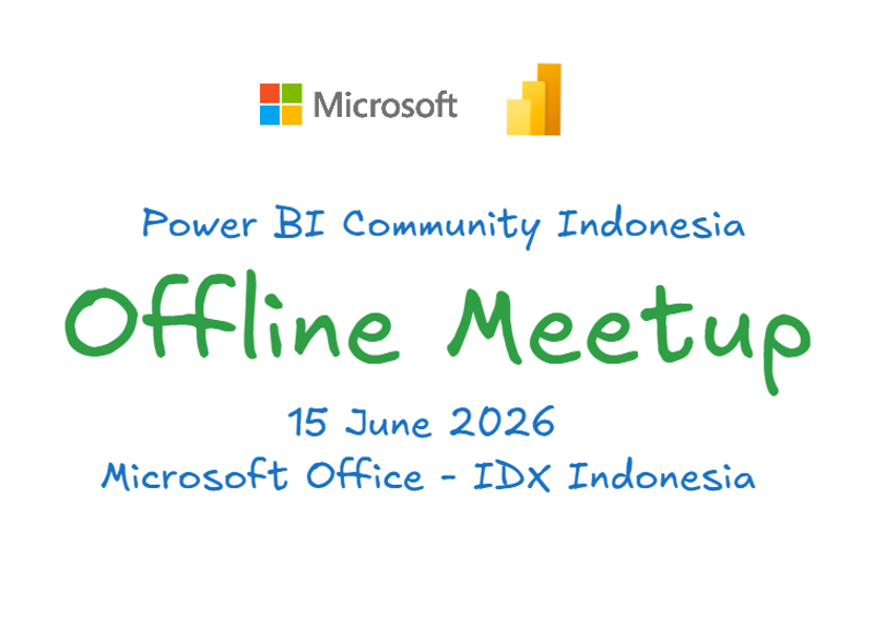 Highlight image 1 for Offline Meetup - Power Bi Community Indonesia