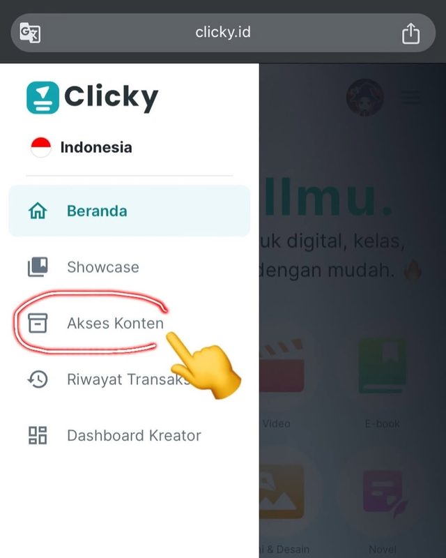 Image 1 for CARA AKSES. SEBELUMNYA, SILAHKAN UNTUK SELESAIKAN PEMESANANNYA RP 0 DAN TIDAK DIKENAI BIAYA