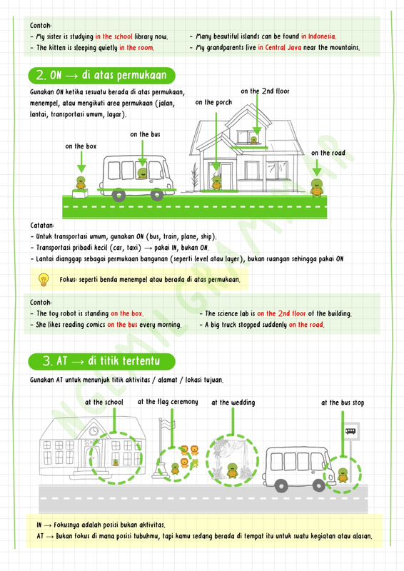 Image 1 for Contoh catatan (geser gambar)