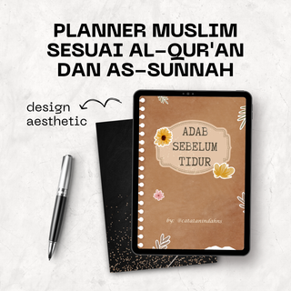 image for PLANNER MUSLIM + BELAJAR ISLAM DARI DASAR (SESUAI SUNNAH BERMANHAJ SALAF) button