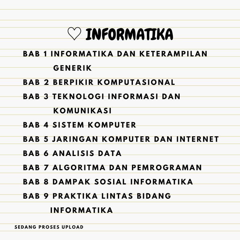 Highlight image for CATATAN MATERI LENGKAP KELAS 7