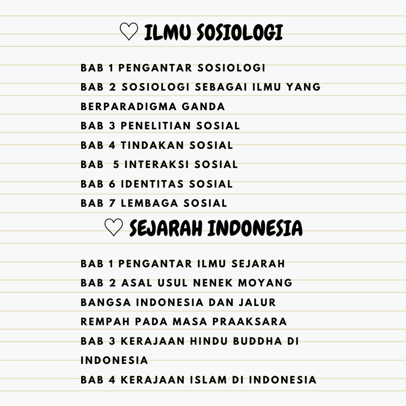 Highlight image for CATATAN MATERI LENGKAP KELAS 10