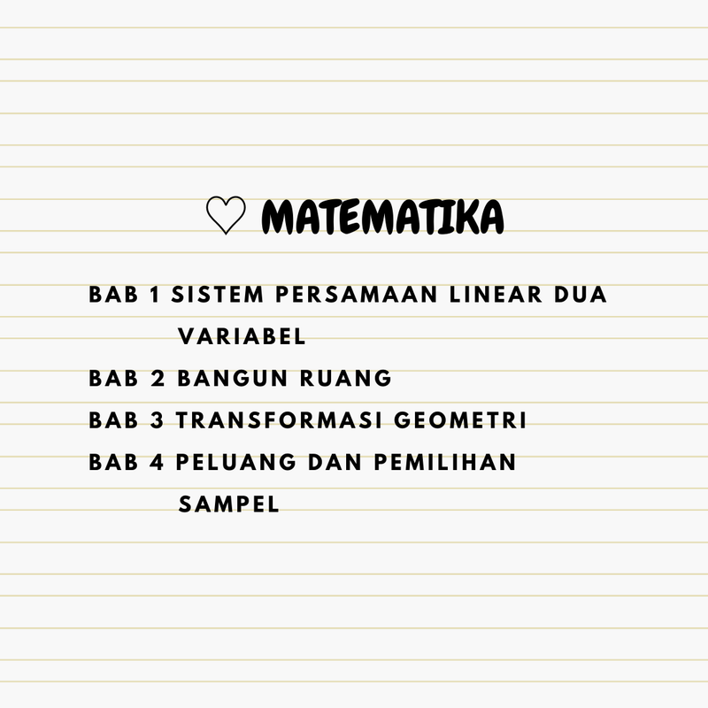 Highlight image 3 for CATATAN MATERI LENGKAP KELAS 9
