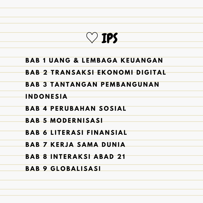 Highlight image 7 for CATATAN MATERI LENGKAP KELAS 9