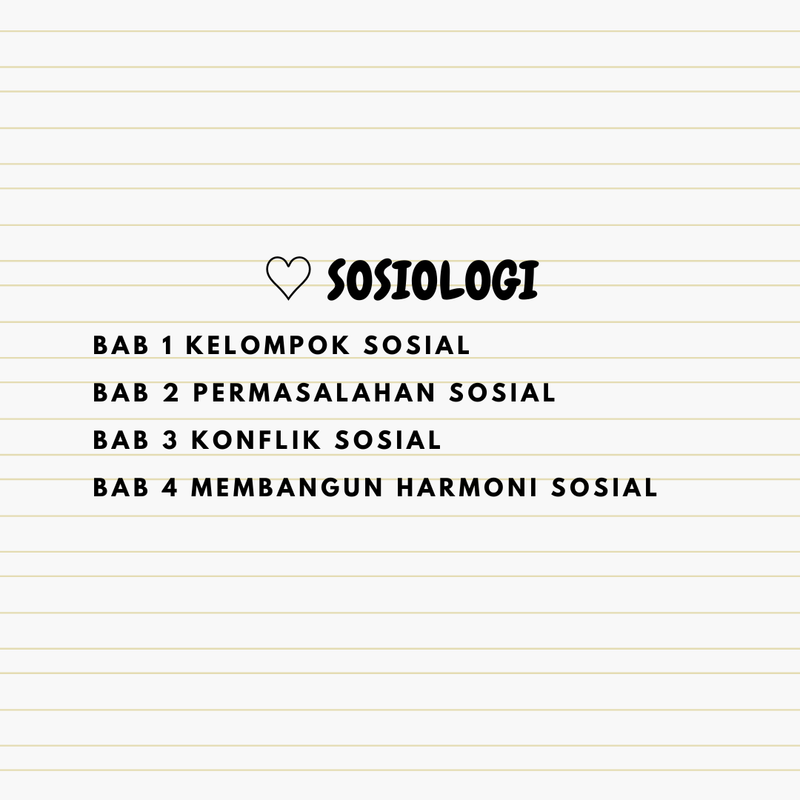 Highlight image for Catatan materi lengkap kelas 11 IPS