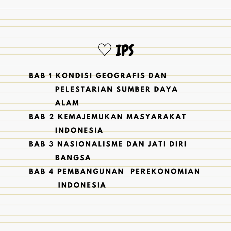 Highlight image for CATATAN MATERI LENGKAP KELAS 8