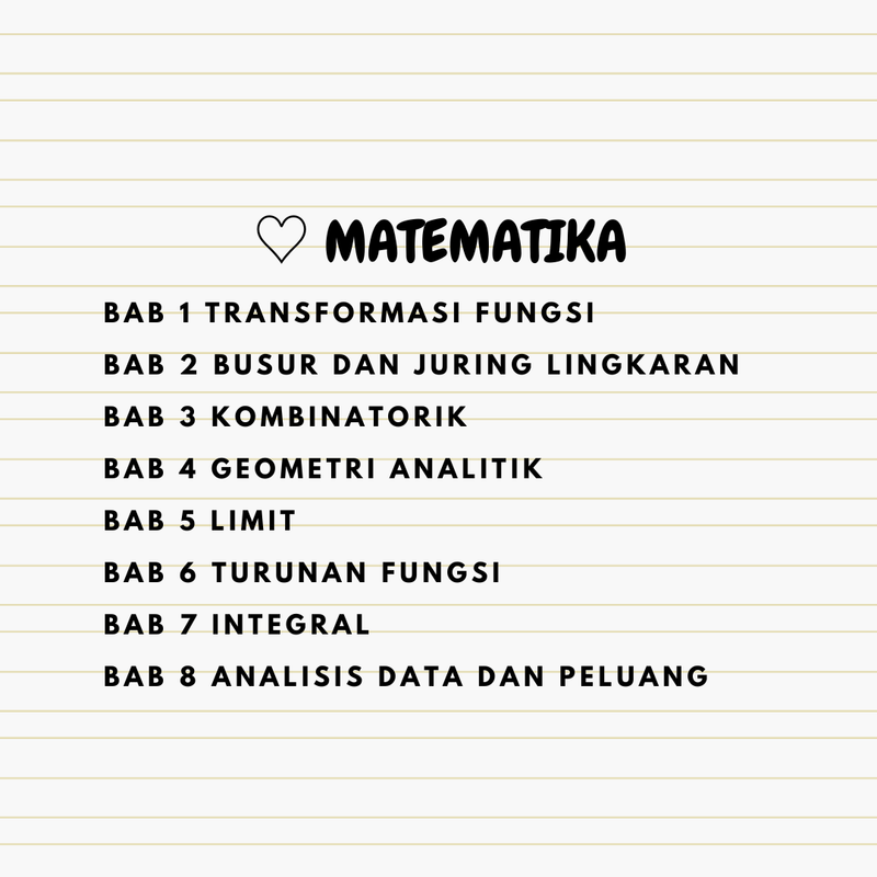Highlight image for 200+ halaman catatan materi lengkap kelas 12 IPA