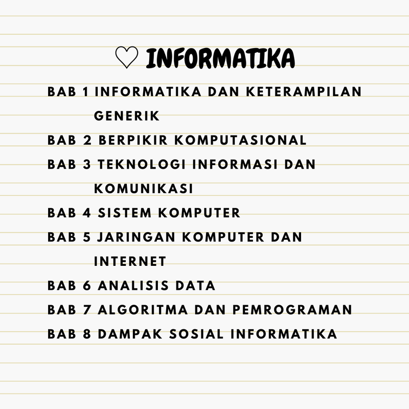 Highlight image for CATATAN MATERI LENGKAP KELAS 10