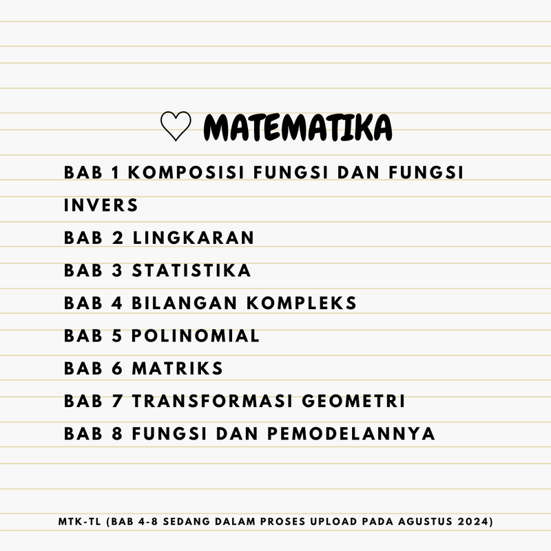 Highlight image for Catatan materi lengkap kelas 11 IPA