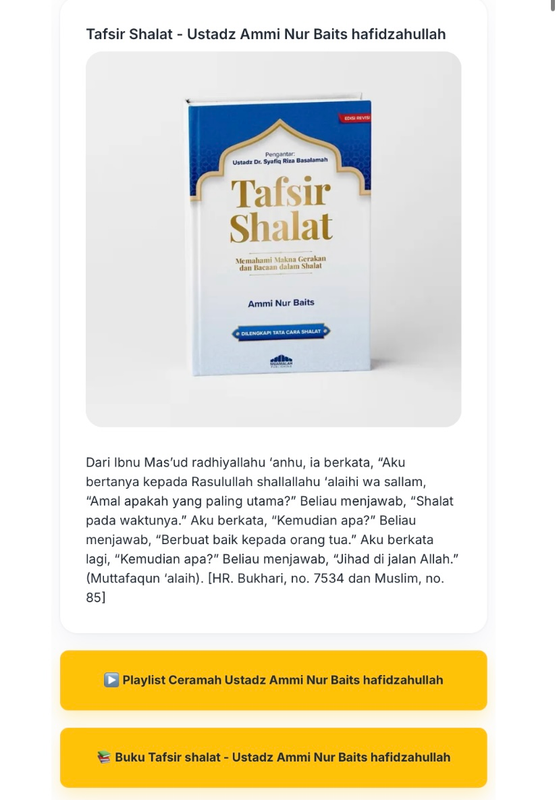 Highlight image for PERBAIKI IBADAHMU SESUAI AL-QURAN DAN SUNNAH (BERMANHAJ SALAF)