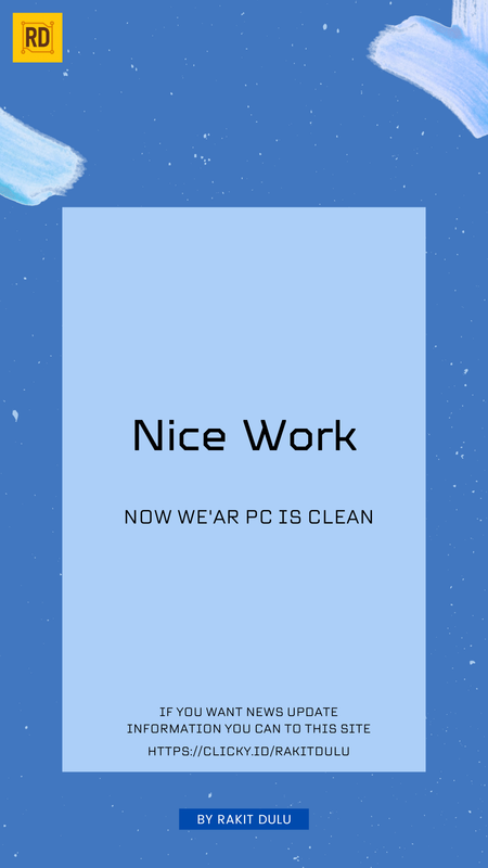 Highlight image for how to clean we'ar pc for beginner bahasa indonesia