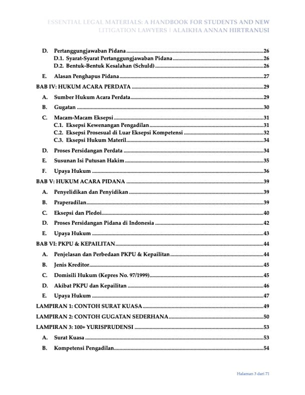 Highlight image 4 for Handbook I - Essential Legal Materials for Litigation Lawyers