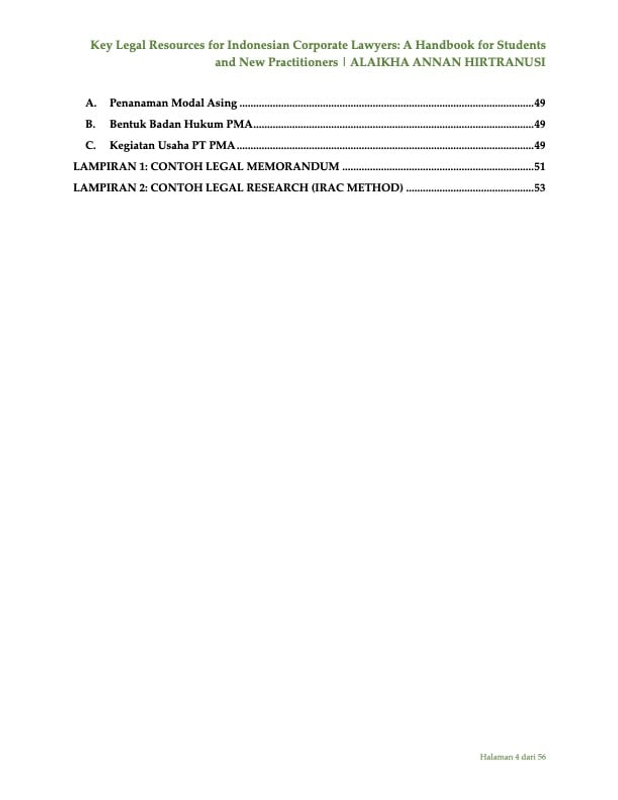 Highlight image for Handbook II - Key Legal Resources for Students and New Corporate Lawyers