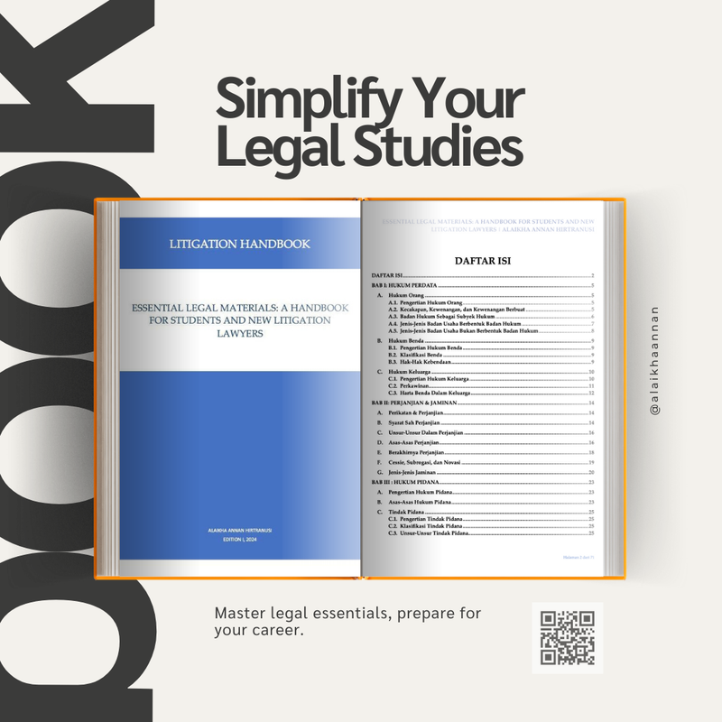 Highlight image 1 for Handbook I - Essential Legal Materials for Litigation Lawyers