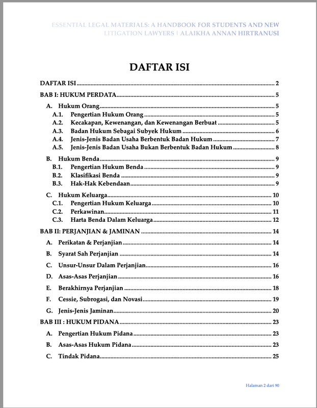 Highlight image for Bundling for Handbook I (Litigation Lawyer) & II (Corporate Lawyer)