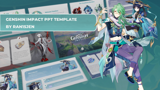 image for GENSHIN IMPACT FULL PPT TEMPLATE button